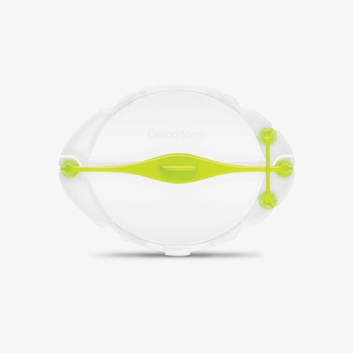 Dreamfarm PP Food Saver With Silcone Strap L14.6cm, Clear & Green