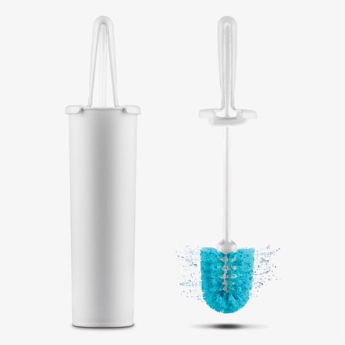 DRIP-FREE TOILET BRUSH, SPINDRY