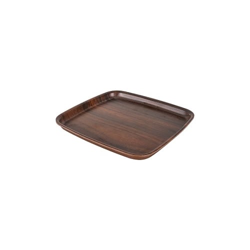 Zicco Melamine Rectangle Tray/Cover For M2339 L17.6xW16.2xH1.3cm, Purple Wood