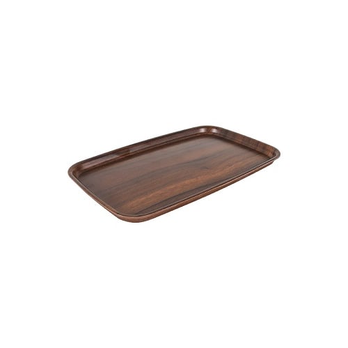 Zicco Melamine Rectangle Tray/Cover For M2340 L26.5xW16.2xH1.3, Purple Wood