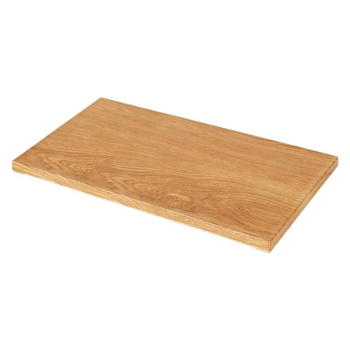 Zicco Melamine Rectangle Plate L53xW32.5xH1.7cm, Light Wood