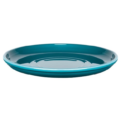 Zicco Melamine Round Plate Ø18xH2cm, Lake Blue