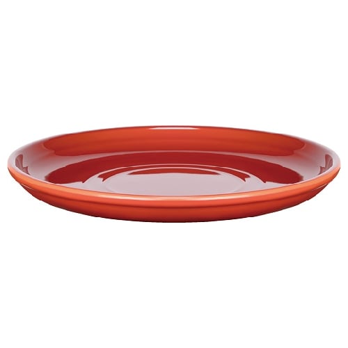 Zicco Melamine Round Plate Ø18xH2cm, Orange