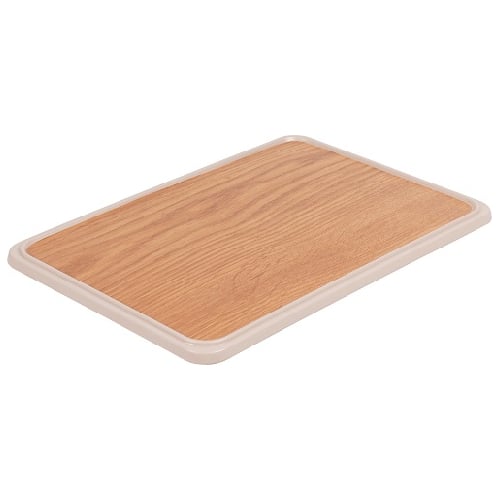 Zicco Melamine Rectangle Tray L19.7xW29.2xH1cm, Light Wood