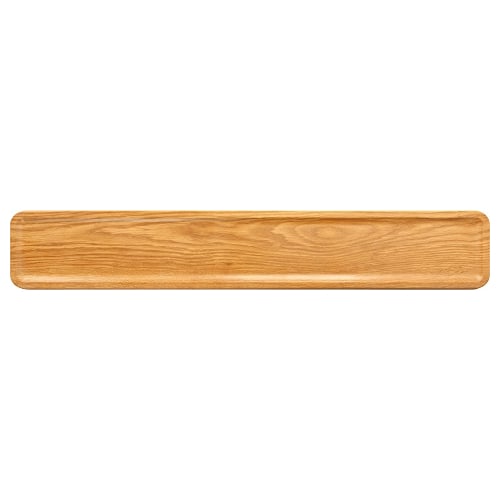 Zicco Melamine Rectangle Plate L85xW14.5xH2.1cm, Light Wood
