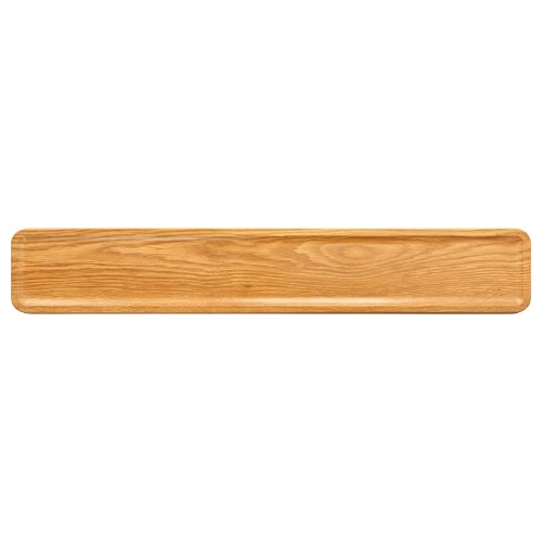 Zicco Melamine Rectangle Plate L85xW14.5xH2.1cm, Light Wood