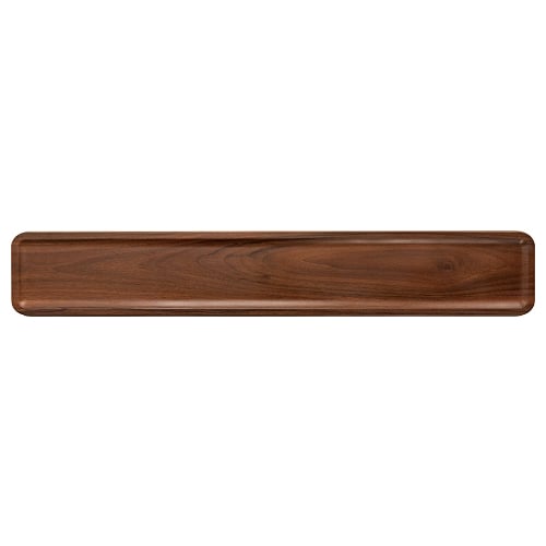 Zicco Melamine Rectangle Plate L85xW14.5xH2.1cm, Purple Wood