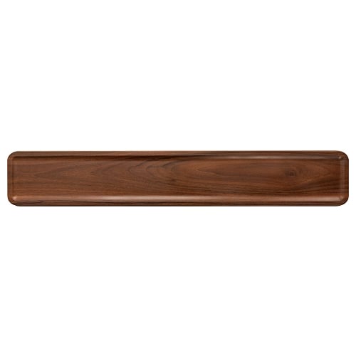 Zicco Melamine Rectangle Plate L85xW14.5xH2.1cm, Purple Wood