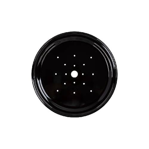 Zicco Mel Seafood Small Insert Plate For ZS017B Ø31.3xH1.7cm, Black, The Mo River