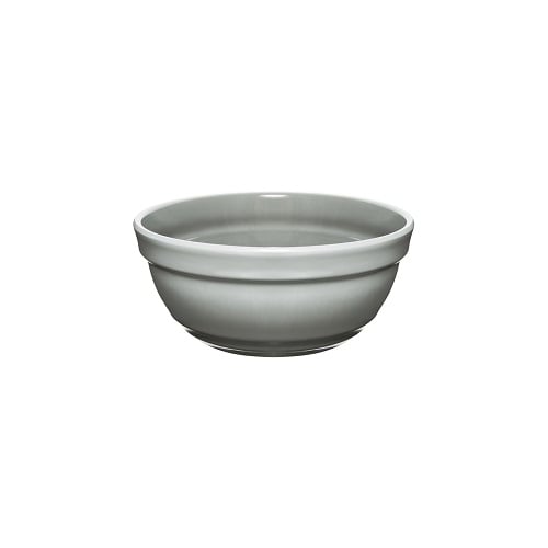 Zicco Melamine Round Bowl Ø14xH6.5cm, Grey