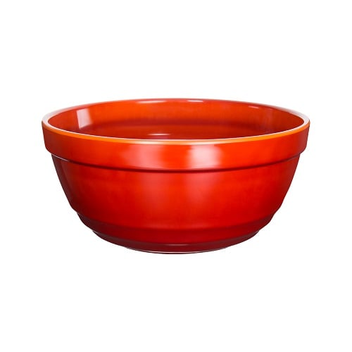 Zicco Melamine Round Bowl Ø23xH10.5cm, Orange