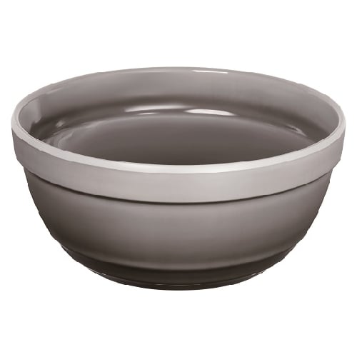 Zicco Melamine Round Bowl Ø19.6xH9.5cm, Grey