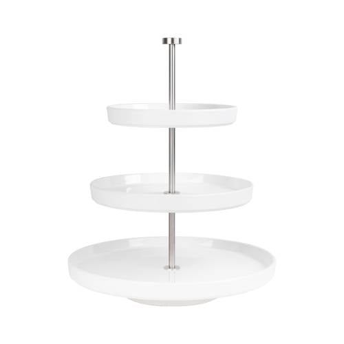 Zicco Dessert Holder Set Ø32xH43.7cm, White, The Mo River