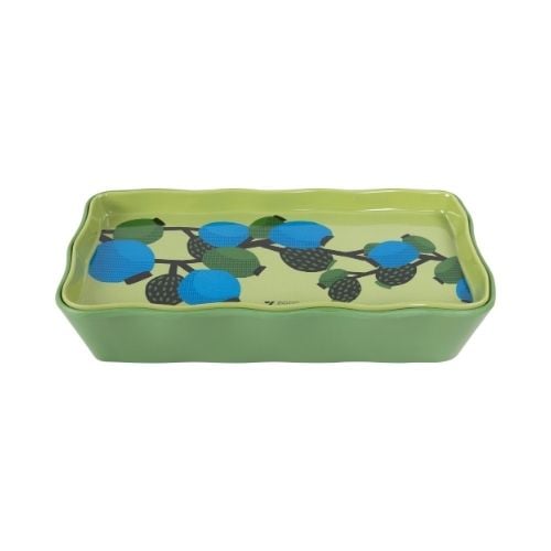 Zicco Melamine Storage Box With Lid L28xW14xH6cm, 1.4L, Fruit Pattern, Easy Life