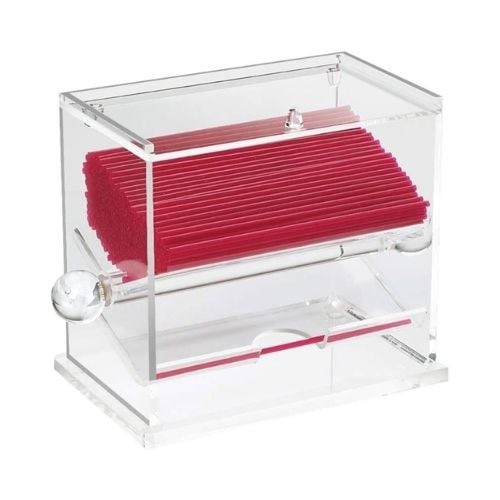 Cal-Mil Straw Stir Stick Organizer L6xW3½xH5½, Classic