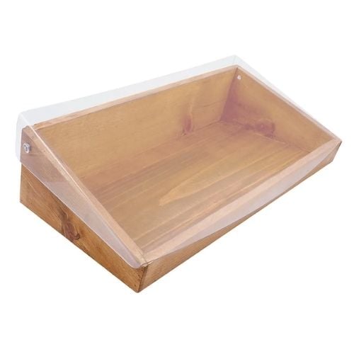 Cal-Mil Bin Without Cover W20xD11xH6.5, Madera