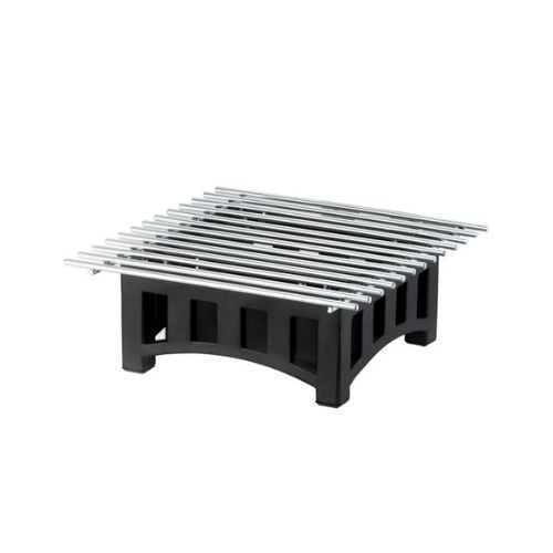 Cal-Mil Grill Top Chafer  Inclusive Of Grid D12xW12xH7.5", Black, Mission