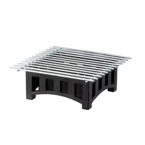 Cal-Mil Grill Top Chafer  Inclusive Of Grid D12xW12xH4", Black, Mission