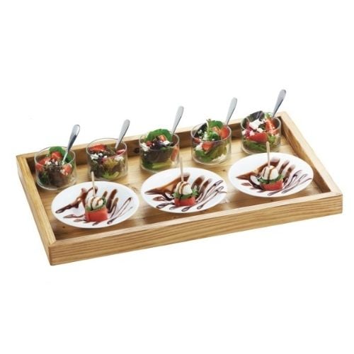 Cal-Mil Madera Trays, W12xD9¾xH1¼