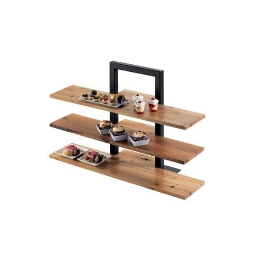 Cal-Mil Madera Display Shelf For #1464 3 Tier Frame W32xD11½xH½"