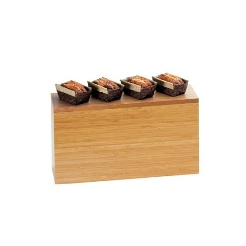 Cal-Mil Bamboo Rectangle Riser, W20xD7xH11"