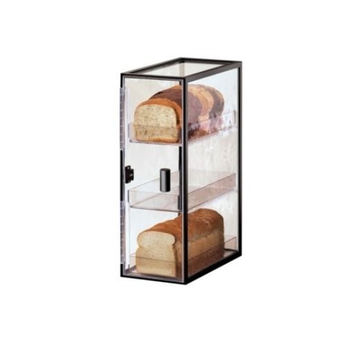 Cal-Mil 2-Tier Bread Display Wtih Front Door W7xD12¼xH19½