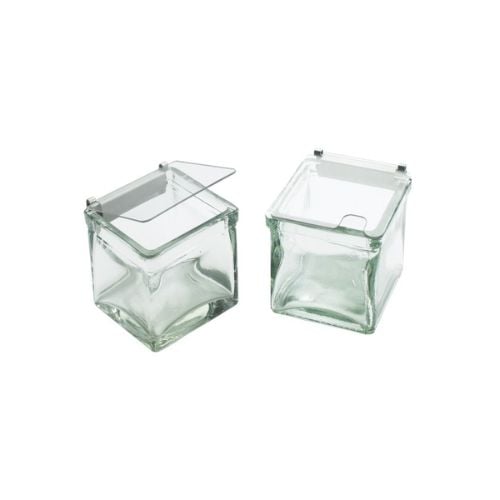 Cal-Mil Spare - Replacement Lid With Notched Stainless Steel Hinge With Notch For 1338-60