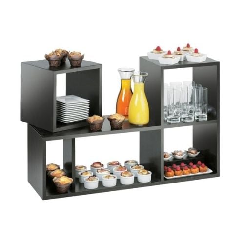 Cal-Mil Bamboo Library Display W38xD12xH24cm, Midnight Bamboo