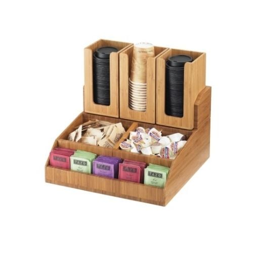 Cal-Mil Condiment Organiser W15xD14½xH9¼, Bamboo