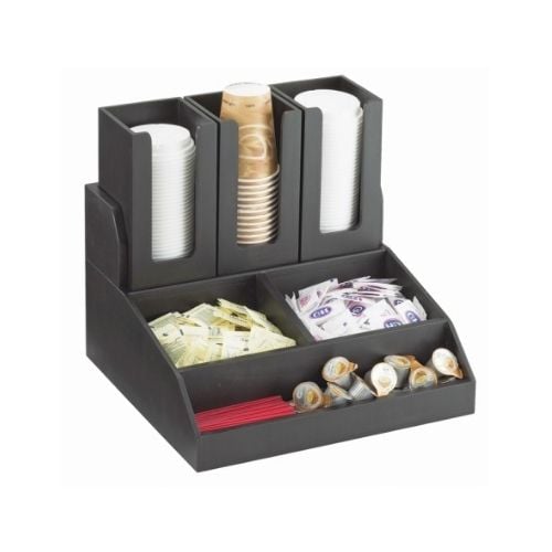 Cal-Mil Condiment Organiser W15xD14½xH9¼, Midnight Bamboo