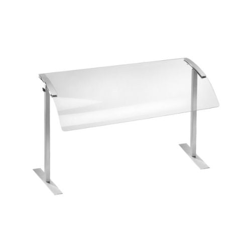 Cal-Mil Stainless Steel Sneezeguard W49¼xD16xH20¾"