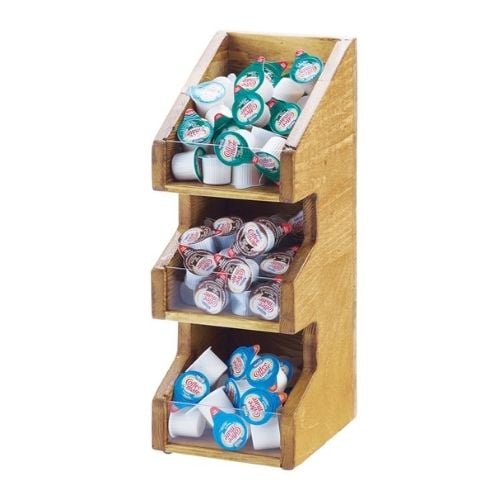 Cal-Mil Condiment Organizers L7xW6xH16cm, Madera