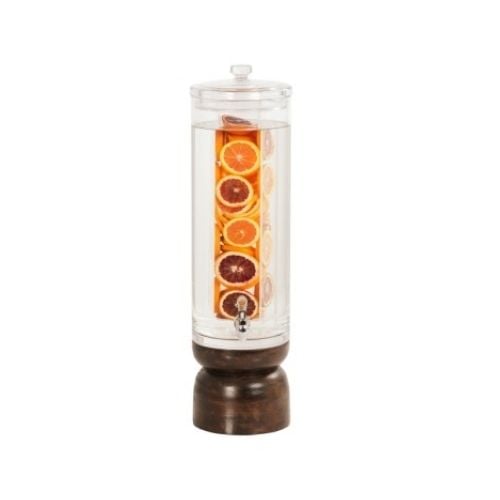 Cal-Mil Beverage Dispenser With Infusion Chamber L10xW7½xH29", 3 Gal , Heritage