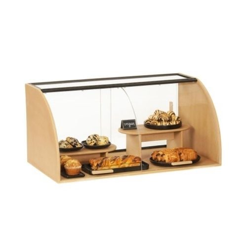 Cal-Mil Upcycled Rice Hulls Sliding Case Self Serve L19½xW35½xH16¾", Renew
