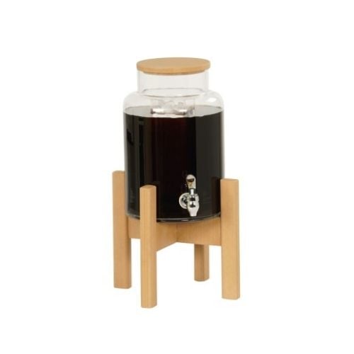 Cal-Mil Upcycled Rice Hulls  Beverage Dispenser L11¾xW11¾xH20", 3 Gal, Renew