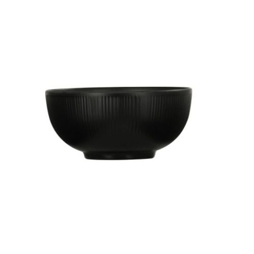 Cal-Mil Melamine Round Bowl Ø7xH3¼", 36Oz,Black, Nomi,