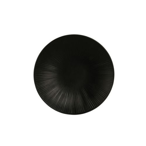 Cal-Mil Melamine Round Plate Ø7xH¾", Black, Nomi