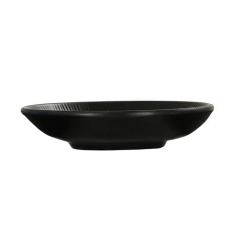 Cal-Mil Melamine Round Plate Ø11xH¾", Black, Nomi