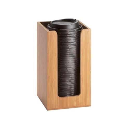 Cal-Mil Cup, Lid Or Napkin Organiser W4½xD4½xH8, Bamboo