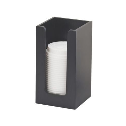 Cal-Mil Cup, Lid Or Napkin Organiser W4½xD4½xH8, Midnight Bamboo
