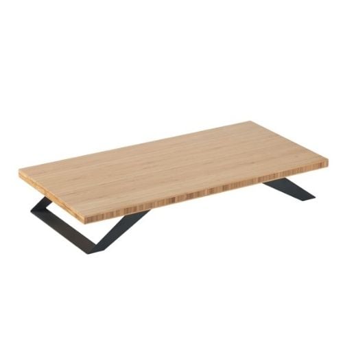 Cal-Mil Stair Step Risers, W24xD10xH4'', Bamboo