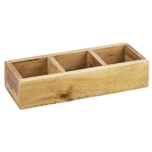Cal-Mil Madera Jar Displays W14xD5½xH3''