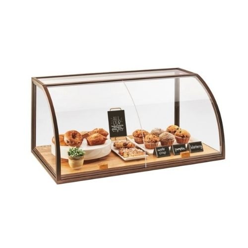 Cal-Mil Pastry Display Case With Sliding Door (Attendant) W36xD19.5xH17.25"