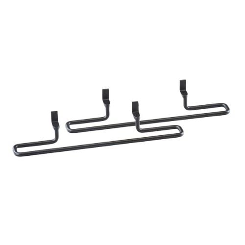 Cal-Mil Stainless Steel Brackets For Madera Risers W12xD2, 2Pcs