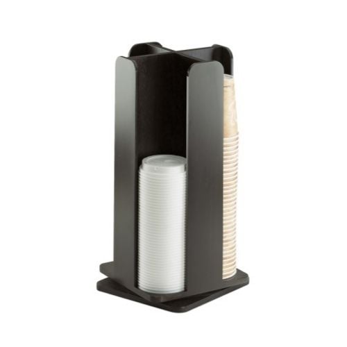 Cal-Mil Revolving Cup/Lid Organizer W20.3xD20.3xH46.4cm, Midnight Bamboo