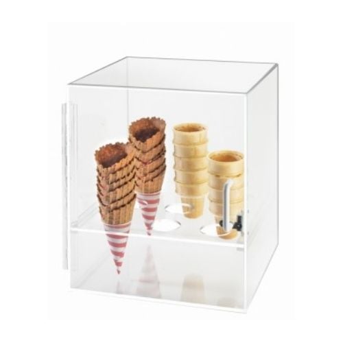 Cal-Mil Acrylic Cone Cabinet 9-Hole, Gourmet Display
