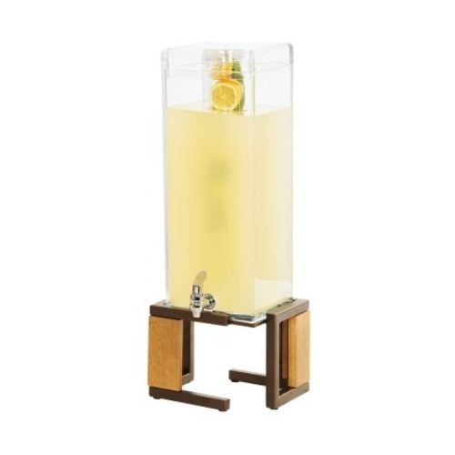 Cal-Mil Beverage Dispenser With Infusion Chamber & Drip Tray W8¾xD8¾xH24", 11.36L, Sierra