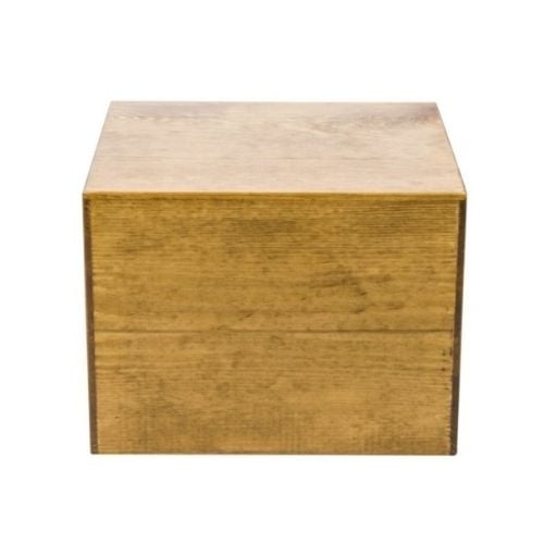 Cal-Mil Wooden Square Cube Risers W12xD12xH9, Madera