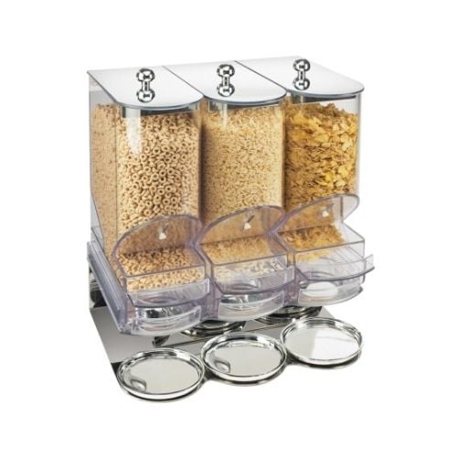 Cal-Mil Portion Control Cereal Dispenser W17xD13½xH22, Elite, Cail-Mil