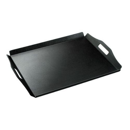 Cal-Mil ABS Classic Stackable Room Service Tray W16xD13xH1", Black